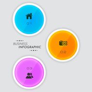 Business inforgraphic stickers