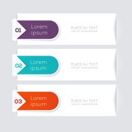Abstract business info graphics template with icons N117