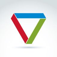 Abstract symbol vector graphic design element icon N9