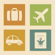 vacations icons
