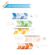 Colorful vector design for workflow layout N30
