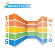 Colorful vector design for workflow layout N31