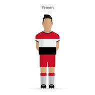 Yemen football player Soccer uniform N2