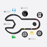 technology infographic N68