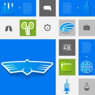 Veterinary sticker infographic N114