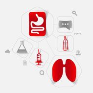 medicine sticker infographic N100