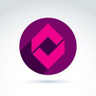 Vector abstract icon symbol N13