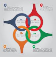 Infographic design template Vector illustration N55