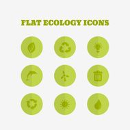 Flat icons collection Vector illustration N5