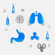 medicine sticker infographic N104