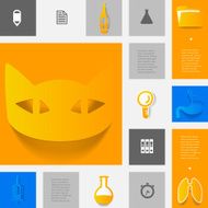Veterinary sticker infographic N118