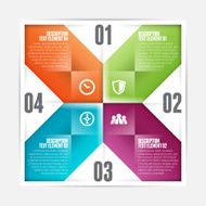 Square Flipped Infographic