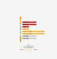 Line graph chart icon N70