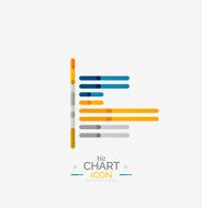 Line graph chart icon N71