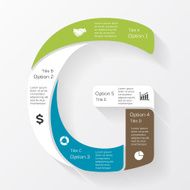 Vector business infographic diagram presentation N24