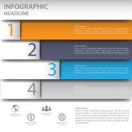 3d Minimal infographics Vector illustration N3