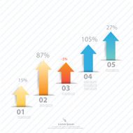 Colorful vector design for workflow layout N36