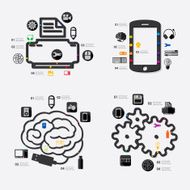technology infographic N71