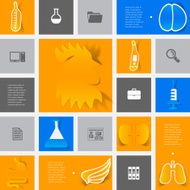 Veterinary sticker infographic N119