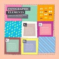 creative collage infographics