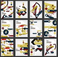 Set of Flyers Brochure Design Templates N6