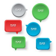 Speech bubbles N95