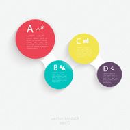Vector One Two Three Four steps