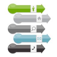 Infographic Templates for Business Vector Illustration N1589