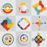 Infographic Templates for Business Vector Illustration N1594