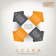 Minimal infographics N80
