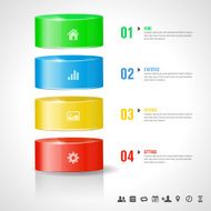 Modern design template for info graphics N12