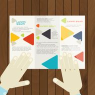 Flat Design Brochure Template N2
