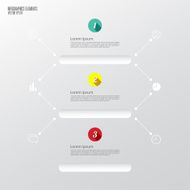 Modern infographics template N99