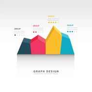 editable business diagram graph chart N2