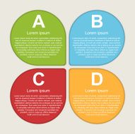 Infographic design template Vector illustration N56