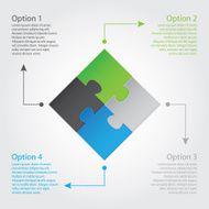 Options - vector banner N4