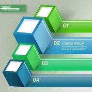 Infographics geometrical abstract background N5