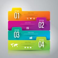 Infographics vector design template N356