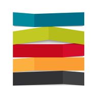 Infographic Origami Templates for Business Vector Illustration N3