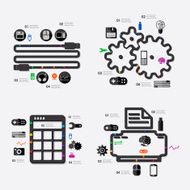 technology infographic N72