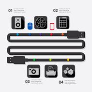 technology infographic N73