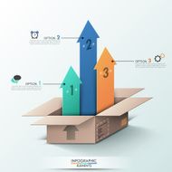 Modern Infographic Options Banner N62
