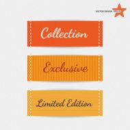 Clothing labels Vector N4