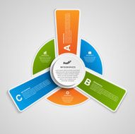 Vector abstract colorful infographic Design elements N5