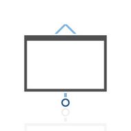 Presentation icon on a white background N41