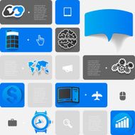 business geometric infographic N39