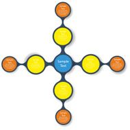 colorful round diagram infographics for presentations N16