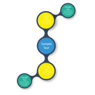 colorful round diagram infographics N15