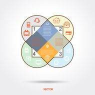 Diagram infographic for business project N6