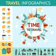 Travel Infographics Set N3